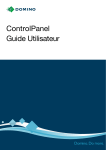 Domino Controlpanel Mode d'emploi
