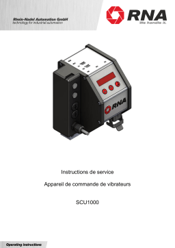 RNA SCU1000: Instructions de service + Chat IA