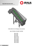 RNA BU-S Mode d'emploi