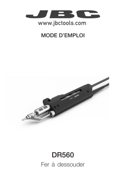 Mode d'emploi JBC DR560-A : Chat IA & Téléchargement PDF
