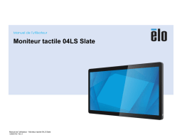Elo Touch 04LS Slate ET1304LS : Manuel avec IA