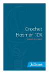 Hosmer 10X Crochet proth&eacute;tique | Guide PDF + IA