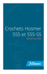 Crochets Hosmer 555, 555-SS: Manuel PDF et IA