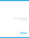 MC ProPlus ETD Guide de l'utilisateur | AI Chat &amp; PDF