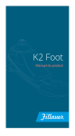 Fillauer K2 Foot Manuel du propri&eacute;taire