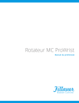 MC ProWrist Manuel d'utilisation | AI Chat &amp; PDF