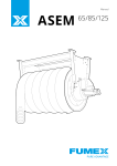 FUMEX ASEM 65/85/125 : Guide d'utilisation + Chat IA