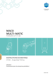 MACO DT160 Guide d'installation