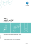 MACO MULTI-MATIC OF et OB : Notice d'installation | AI Chat &amp; PDF Access