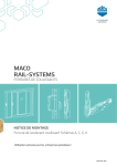 MACO Rail Systems Guide d'installation