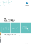 MACO Rail Systems Emelő-tol&oacute; Guide d'installation