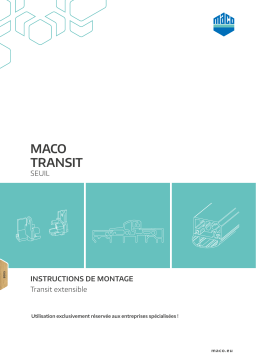 MACO Transit Extensible : Instructions de Montage + IA