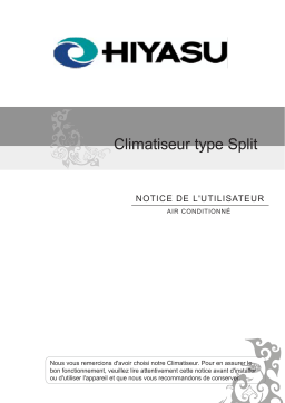 Notice Climatiseur Split : AI Chat & PDF Téléchargement