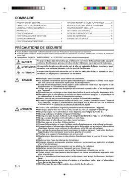 Fujitsu AWH24UI WALL CEILING INVERTER Manuel utilisateur