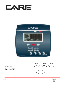 CARE VECTIS EMS 54570 Manuel d'utilisation | AI Chat & PDF