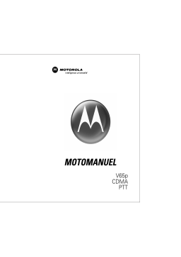 Motorola V65p: Manuel Utilisateur | Chat IA & PDF