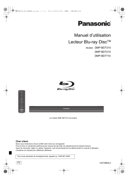 DMP-BDT310, 210, 110 Manuel d'utilisation + IA