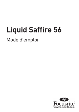 Focusrite Liquid Saffire 56 : Chat IA & Téléchargement PDF