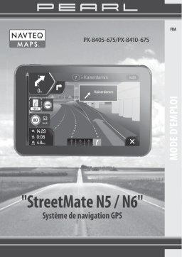 PEARL StreetMate N5, N6: Mode d'emploi + IA Chat