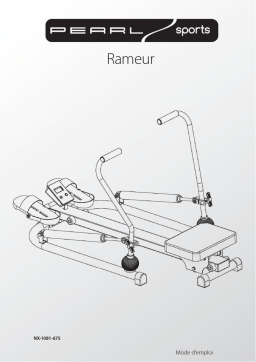 Rameur PEARL NX-1081-675 : Mode d'emploi + IA