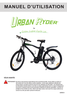 Green Light Cycle Urban Ryder : Manuel d'utilisation + Chat IA 