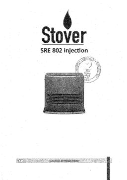 Stover SRE 802 injection Manuel utilisateur