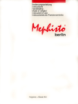 Mephisto BERLIN Manuel utilisateur