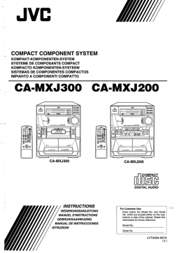 JVC CA-MXJ300/CA-MXJ200: Manuel IA et PDF