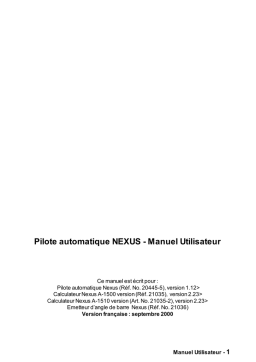 Nexus A-1500, A-1510 : Manuel Utilisateur + Chat IA
