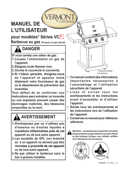 Vermont Castings VC T Manuel utilisateur