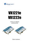 Digigram VX1221e, VX1222e : Manuel Utilisateur + Chat IA