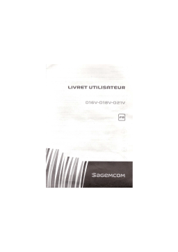 Sagemcom D16V, D18V, D21V : Chat IA & PDF