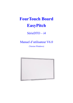 FourTouch SérieDTO i4 Manuel utilisateur