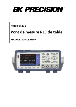 891 Pont de mesure RLC : IA Chat & Téléchargement PDF