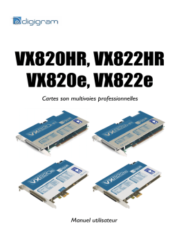 Digigram VX820HR, VX822HR, VX820e, VX822e | AI Chat & PDF Access