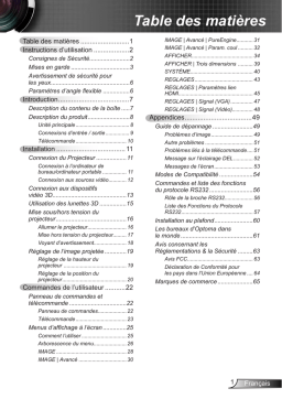 Manuel d'utilisation du projecteur | AI Chat & PDF