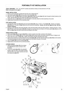 Coleman Générateur portable Manuel utilisateur