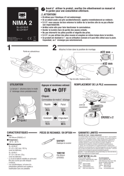 Cateye SL-LD135 F Manuel utilisateur