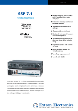 Extron SSP 7.1 : Chat IA et accès PDF