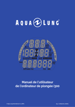 Aqua Lung I300 Manuel utilisateur