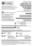 Utilitech UC1010-WH1 24LF5-U Manuel utilisateur