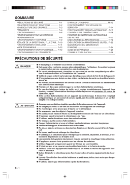 Fujitsu AWH14UI WALL CEILING INVERTER Manuel utilisateur