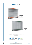 Tasselli PALCO 2 M2 1880 P105 H205 versi&oacute;n l&aacute;cteos Manuel utilisateur