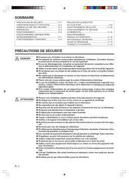 Manuel d'utilisation du climatiseur | Chat IA & PDF