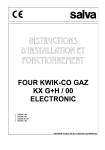 Salva KX4G+H, KXS4G+H : Manuel d'utilisation + Chat IA