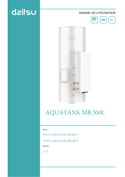 AQUATANK MB 300L Manuel | Chat IA & PDF