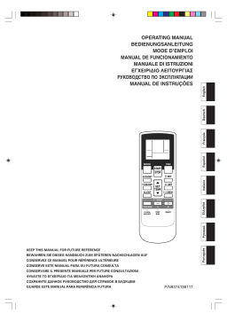 Fujitsu MANDO INALAMBRICO SERIE A Manuel utilisateur