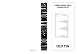 Eurofred ARM. EXPOSITOR SLC 125 Manuel utilisateur