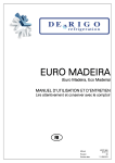 Eurofred ECO MADEIRA 1250 versi&oacute;n l&aacute;cteos Manuel utilisateur