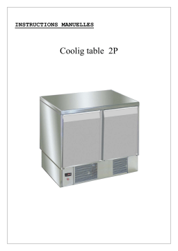 Manuel d'Utilisation 2P 720 Table Réfrigérée | AI Chat